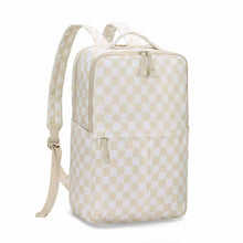 Load image into Gallery viewer, The Naomi Backpack - Checker - PREORDER closes 8/26
