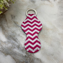 Load image into Gallery viewer, Lip Balm Chapstick Holder - #20 - Pink Chevron
