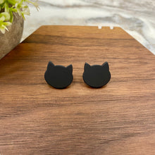 Load image into Gallery viewer, Acrylic Stud Earrings - Cats - #2
