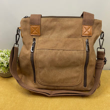 Load image into Gallery viewer, Caitlin - Canvas Satchel
