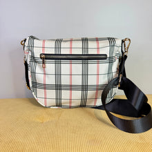 Load image into Gallery viewer, The Roni Nylon Crossbody - Plaid Stripe
