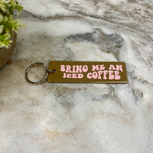 Load image into Gallery viewer, Keychain - Hotel Key - Iced Coffee
