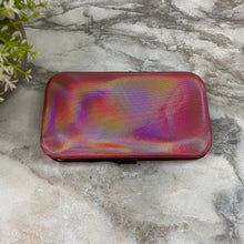 Load image into Gallery viewer, Manicure Nail Case &amp; Set - Solid Holographic
