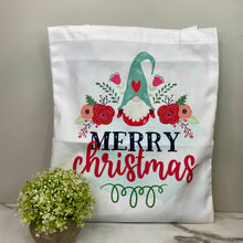 Load image into Gallery viewer, Tote Bag - Christmas - #23 - Merry Christmas Gnome
