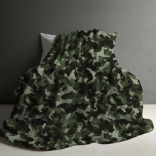 Load image into Gallery viewer, Blanket - Green Camo
