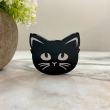 Load image into Gallery viewer, Hair Clip - Halloween Black Cat
