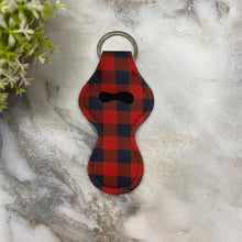 Load image into Gallery viewer, Lip Balm Chapstick Holder - #17 - Plaid
