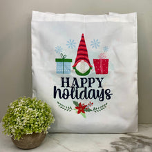 Load image into Gallery viewer, Tote Bag - Christmas - #30 - Happy Holidays Gnome
