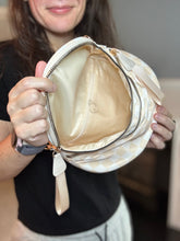 Load image into Gallery viewer, The Roni Nylon Crossbody - Checkered Beige
