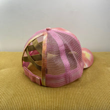 Load image into Gallery viewer, Hat - Tie Dye - Coral Pink Yellow
