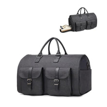 Load image into Gallery viewer, Rory, The Ultimate Duffle - Charcoal Grey/Black - PREORDER 10/4-10/6
