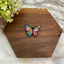 Load image into Gallery viewer, Pin - Floral Butterfly
