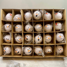 Load image into Gallery viewer, Stress Balls - Christmas - Snowmen Faces
