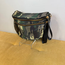 Load image into Gallery viewer, The Roni Nylon Crossbody - Green Camo #2
