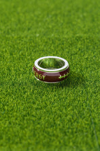 Load image into Gallery viewer, Football Fidget Ring
