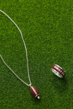 Load image into Gallery viewer, Football Fidget Ring

