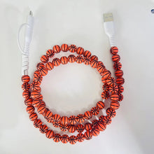 Load image into Gallery viewer, Charging Charger Cord - Beaded - Sports
