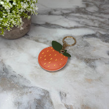 Load image into Gallery viewer, Keychain - Faux Leather Fruit
