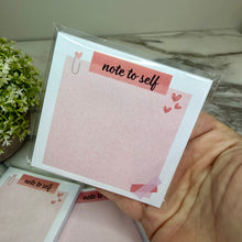 Load image into Gallery viewer, The Sticky Note Collection - Note To Self
