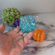 Load image into Gallery viewer, Squishy Toy - Smooth Nine Cube, Glitter
