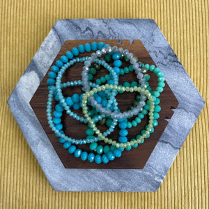 Bracelet Pack - Mint + Turquoise