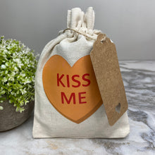 Load image into Gallery viewer, Mini Drawstring - Conversation Hearts Valentine’s Day
