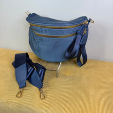 Load image into Gallery viewer, The Roni Nylon Crossbody - Slate Navy
