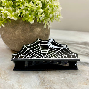 Hair Clip - Spider Web