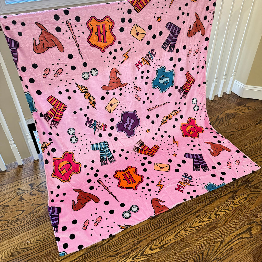 Blanket - Magic Pink Polkadot - PREORDER