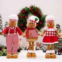 Load image into Gallery viewer, Telescopic Standing Christmas Decor - Gingerbread #3
