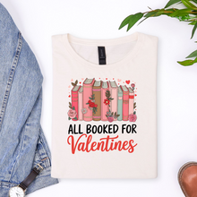 Load image into Gallery viewer, All Booked For Valentines Graphic Tee
