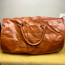 Load image into Gallery viewer, Rory, The Ultimate Duffle - Camel Faux Leather - PREORDER 10/4-10/6
