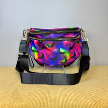 Load image into Gallery viewer, The Roni Nylon Crossbody - Halloween Fall Galaxy Bat
