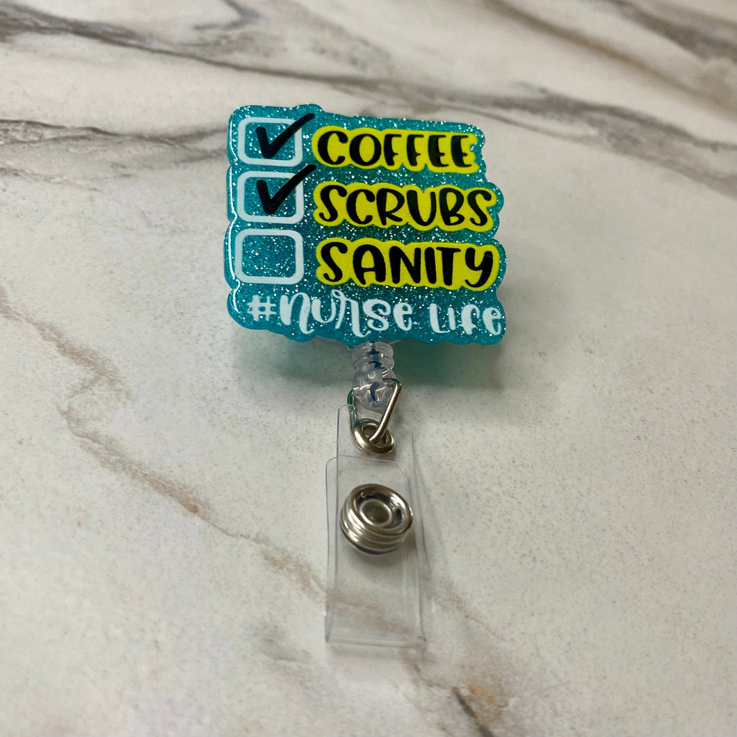 Badge Holder - Nurse - #NurseLife