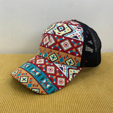 Load image into Gallery viewer, Hat - Ponytail - Aztec #1
