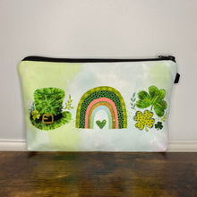 Load image into Gallery viewer, Pouch - St. Patrick’s Day - Hat, Rainbow, &amp; Shamrock
