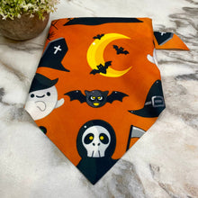 Load image into Gallery viewer, Dog Bandana - Halloween - #1
