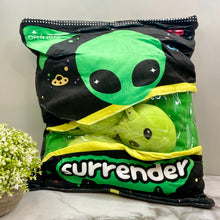 Load image into Gallery viewer, Stuffed Bag of Aliens Toy - Green
