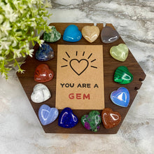 Load image into Gallery viewer, You Are A Gem - Card &amp; Heart Stone
