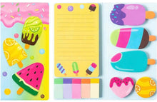 Load image into Gallery viewer, Sticky Note Booklet Set - Ice Cream Popsicle
