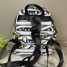 Load image into Gallery viewer, Mini Backpack - Halloween Fall - Mummies
