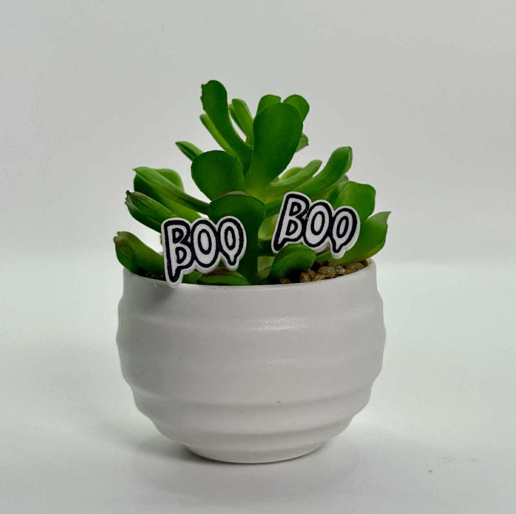 Stud Earrings - Halloween Fall - Boo - PREORDER Ends 10/2