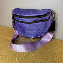 Load image into Gallery viewer, The Roni Nylon Crossbody - Purple Acid Wash
