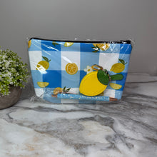 Load image into Gallery viewer, Bundled Set - Lemon Blue Gingham
