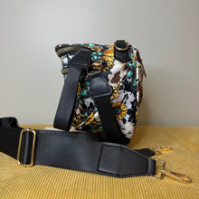 Load image into Gallery viewer, The Roni Nylon Crossbody - Turquoise Sunflower - PREORDER
