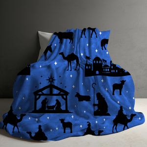 Blanket - Christmas - Nativity - PREORDER