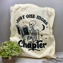 Load image into Gallery viewer, Tote Bag - Skeleton Books - #4
