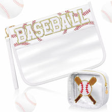 Load image into Gallery viewer, Sports Clear Zip Pouch 2 Pack - PREORDER 3/18-3/21
