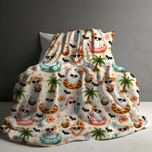 Load image into Gallery viewer, Blanket Halloween #7 - Summer Ghosts - PREORDER ends 7/25
