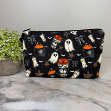 Load image into Gallery viewer, Pouch - Halloween Fall - Orange Ghost Coffee
